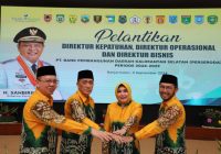 Bank Kalsel Resmi Lantik 3 Direksi Baru