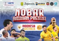 Nobar Timnas Indonesia vs Australia di Balai Kota Banjarmasin Malam ini