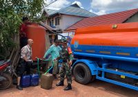 BPBD Banjar Distribusikan Air Bersih ke Desa Muara Halayung