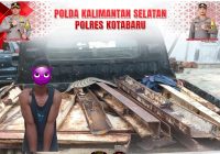 Rugikan Perusahaan Rp3,8 Juta karena Curi Material Limbah Besi, AS Dilaporkan ke Polsek Sungai Durian