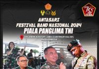 Festival Band Piala Panglima TNI Digelar di Banjarmasin