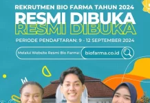 Tersisa 2 Hari! Lowongan Pekerjaan di PT Bio Farma