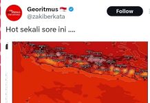 Viral Citra Pulau Jawa Memerah Masuki Kemarau