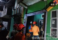 Ini Penyebab Rumah Kos Hampir Ambruk di Jalan S Parman Banjarmasin