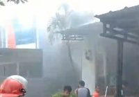 Kebakaran di Gunung Sari Banjarmasin