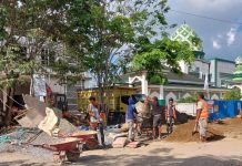 Dinas PUPR Balangan Kebut Proyek Pengembangan Masjid Al Akbar