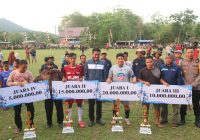 Bupati Banjar Resmi Tutup Turnamen Sepakbola SPL Tamban Cup 2024 dalam Rangka Peringatan Hari Olahraga Nasional