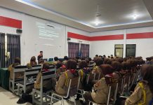Tingkatkan Jiwa Sosial PMR, SMKN 1 Batumandi Gelar LDK