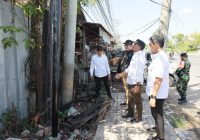 Banyak Kabel Optik Semrawut di Handil Bakti, Ombudsman Kalsel dan Pemkab Batola Lakukan Peninjauan