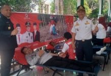 Dishub Bareng PMI Tanbu Gelar Aksi Sosial Donor Darah