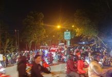 Pecah! Ditonton Ribuan Warga, Konser Gratis NDX A.K.A Bikin Jalan A. Yani Macet Parah