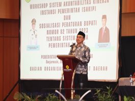 Bupati Zairullah Azhar Resmikan Workshop SAKIP Pemkab Tanbu