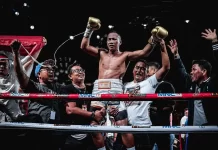 Daud Yordan Rebut Juara Dunia IBA World Super Lightweight Championship