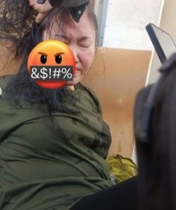 Wanita pembegal sopir online di Surabaya berhasil ditangkap. (wartabanjar.com - Ist. @malangraya_info)