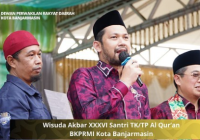 Ketua DPRD Kota Banjarmasin Bangga BKPRMI Wisuda Ratusan Santri