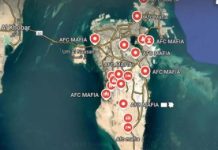 Peta Bahrain di Google Maps Dipenuhi Kata 'Mafia'
