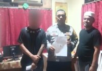 Bhabinkamtibmas Basirih Selatan Berhasil Tenangkan Pria Ngamuk