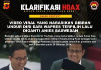 Anies Baswedan Gantikan Gibran Rakabuming Jadi Wapres RI?, Cek Fakta