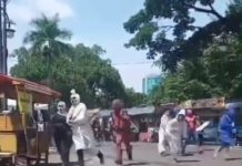 Viral Pocong Hingga Spiderman Kabur Dikejar Sat Pol PP