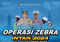 Satlantas Polres Banjarbaru Gelar Operasi Zebra Intan, Cek 7 Pelanggaran Sasaran