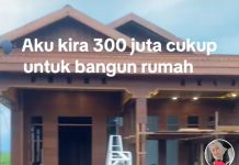 Viral Tiktok Rp 300 Juta Tak Cukup Bangun Rumah Kayu Ulin di HST