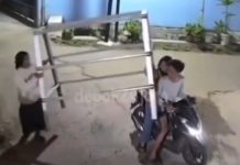 Viral 3 Remaja Curi Jemuran Baju