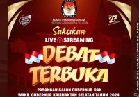 4 Link Live Streaming Debat Calon Gubernur dan Wakil Gubernur Kalsel