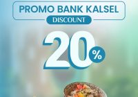 Diskon 20 Persen Bagi Pengguna ATM Bank Kalsel di Kafe ini