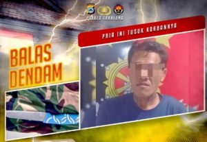 Tersangka dan barang bukti penganiayaan di Desa Kapar, Tabalong yang berhasil diamankan polisi. (wartabanjar.com - Ist. Humas)