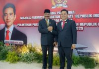 Hadiri Pelantikan Prabowo-Gibran, Ini Harapan Ketua DPRD Kalsel H Supian HK