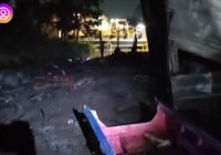 Viral! Tanah di Dasar Sungai Naik ke Permukaan di Jalan KH Mas Mansyur Samarinda
