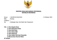 Menteri Desa Gunakan Kop Surat Resmi untuk Undangan Acara Pribadi, Mahfud MD: Salah!