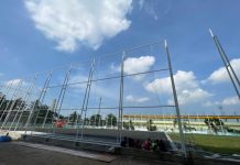 Dispora Kalsel Bangun 2 Lapangan Mini Soccer di SKB Mulawarman