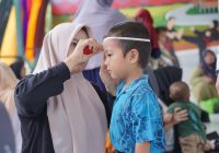 Tarik Minat Balita dan Orangtua Dapatkan Layanan Kesehatan, Posyandu Cempaka Putih di Kabupaten Balangan Berikan Makanan Tambahan