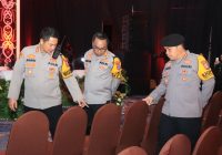 Ratusan Personel Polresta Banjarmasin dan Polda Kalsel Amankan Acara Debat Terbuka Cagub & Cawagub Kalsel 2024