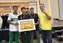 SMA Negeri 1 Tebing Tinggi Raih Juara 1 Lomba Bagasing di Tingkat Provinsi Kalimantan Selatan