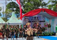 Rayakan HUT ke 43 SMAN 1 Paringin, Sejumlah Pelajar Tampilkan Aneka Kesenian