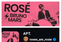 Lagu 'APT.' Rose BLACKPINK & Bruno Mars Laris Digunakan Netizen di Instagram dan TikTok