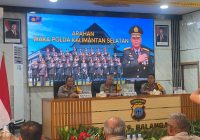 Waka Polda Kalsel Sampaikan Sejumlah Arahan Khusus Kepada Personel Polres Balangan