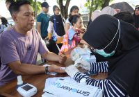 Dinkes Kota Banjarmasin Gelar Skrining di Menara Pandang Banjarmasin