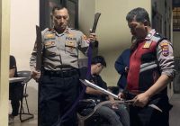 Petugas Polres Banjarbaru Temukan 4 Senjata Tajam dari Sekelompok Pemuda Pengganggu Pengguna Jalan