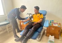 Polres Balangan Gelar Donor Darah di Hari Jadi ke -73 Humas Polri