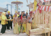 Pj Bupati Penajam Buka Festival Belian Adat Paser Nondoi