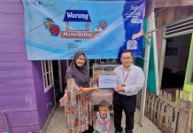 UPZ Bank Kalsel Serahkan Bantuan Modal Usaha Bagi Penjual Gorengan di Alalak