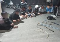 Nekat! Remaja Bawa Samurai di Jalan Rantauan Timur 2 Banjarmasin