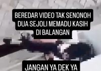 Respons Kapolres Balangan Terkait Video Syur 16 Detik