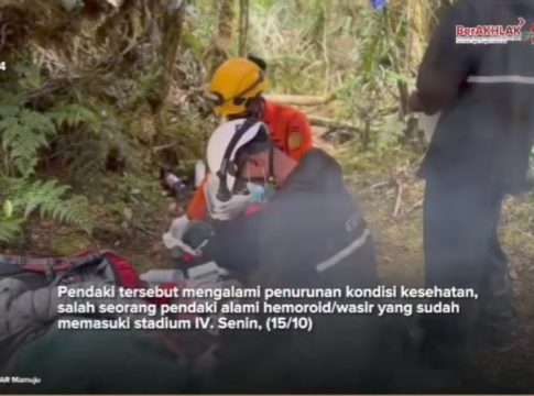 2 Pendaki Gunung Gandang Dewata Tak Sanggung Turun