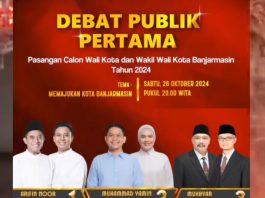 SEDANG BERLANGSUNG! Live Debat Calon Walikota dan Wakil Walikota Banjarmasin