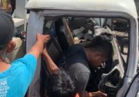 Laka Lantas di Tol Basirih Banjarmasin Truk vs Tangki, Sopir Terluka Parah