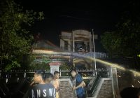 Breaking News! Api Berkobar di Komplek Pandu Banjarmasin